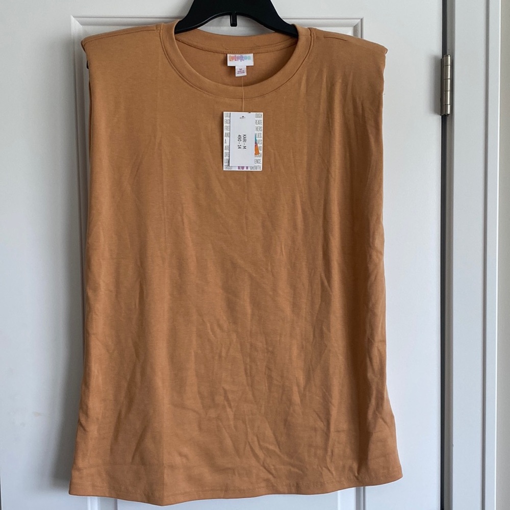 NWT LuLaRoe Kari Shoulder Pad Tank